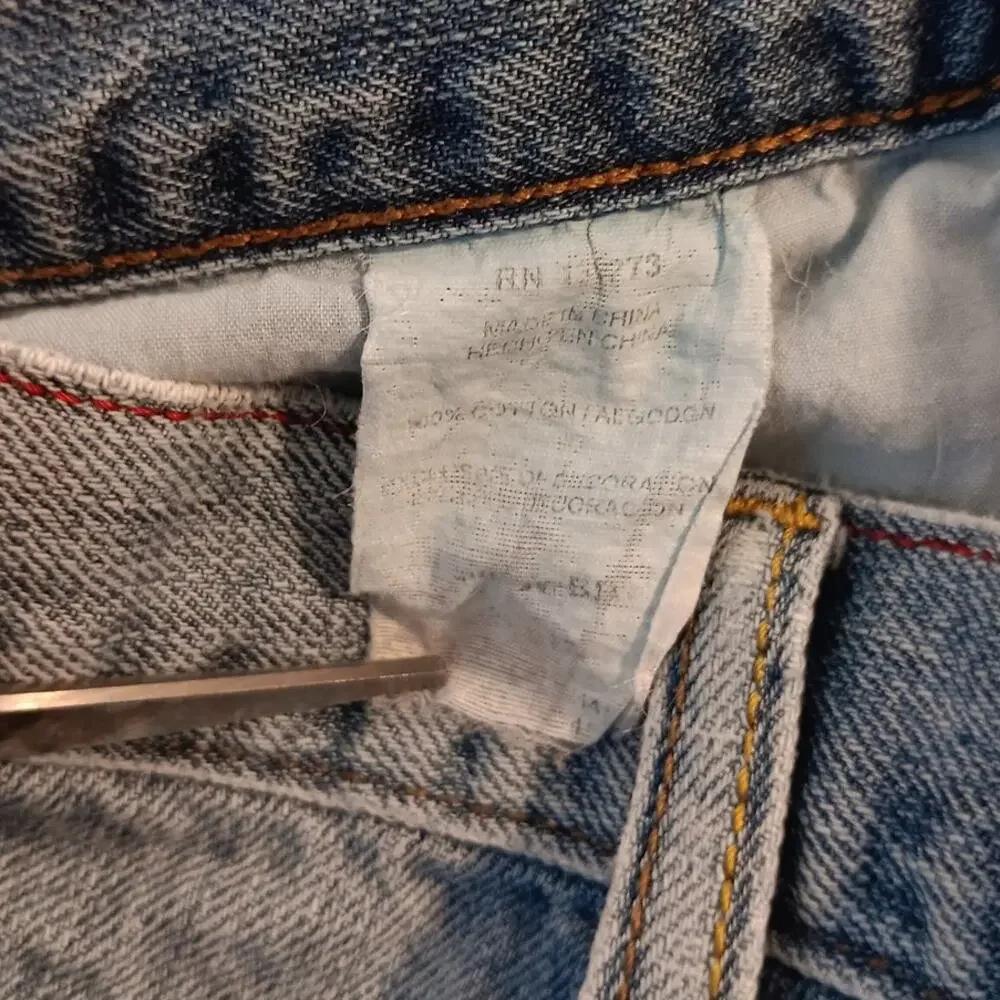 Wrangler Jeans Co. Vintage‎ Jeans 36X32 Blue Fade Relaxed Straight Barbed Wire